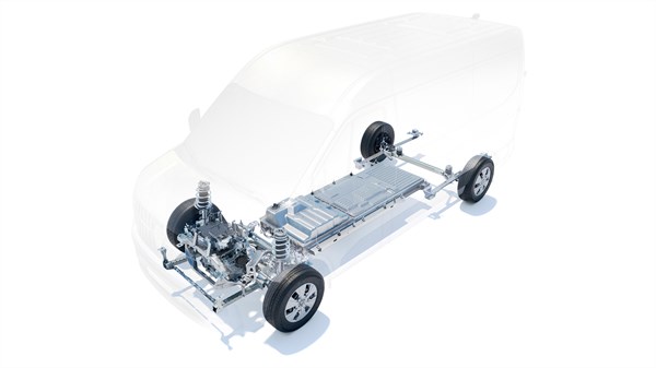 electric powertrain - large volume - Renault Master